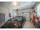 A two car garage with an automatic door opener system and plenty of room for extra storage at 341 Segovia Dr, Punta Gorda, FL 33950