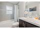Bathroom with a tub, and stylish vanity at 6315 164Th E Ave, Parrish, FL 34219