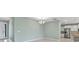 Open-concept living space with recessed lighting and a white front door at 7028 N Plum Tree, Punta Gorda, FL 33955