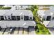 A beautiful aerial view of condos with lovely landscaping, private garages and close proximity to the water at 14281 Heritage Landing Blvd # 1418, Punta Gorda, FL 33955