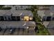 Aerial view of homes featuring garages, and driveways in a well-maintained community at 14281 Heritage Landing Blvd # 1418, Punta Gorda, FL 33955