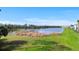Beautiful lake view from the property showcasing the lush green surroundings at 14281 Heritage Landing Blvd # 1418, Punta Gorda, FL 33955