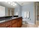 Bathroom with granite vanity, shower, and toilet at 2001 Bal Harbor Blvd # 2312, Punta Gorda, FL 33950