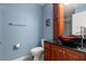 Bathroom featuring vanity and glass bowl sink at 2001 Bal Harbor Blvd # 2312, Punta Gorda, FL 33950