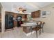 This kitchen offers functionality with its efficient layout and a cozy breakfast bar for casual dining at 21168 Quesada Ave, Port Charlotte, FL 33952