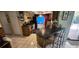 The kitchen features a breakfast bar and is open to the dining room at 3357 Vassar St, Port Charlotte, FL 33980