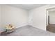Cozy bedroom with neutral walls and soft gray carpet at 401 Calendar St, Port Charlotte, FL 33954