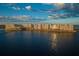 Expansive aerial view of a waterfront condo community with access to a calm bay at 4168 Harbor Blvd, Port Charlotte, FL 33952