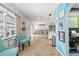 Bright dining area featuring tile flooring, a dining table set, and natural light at 4168 Harbor Blvd, Port Charlotte, FL 33952