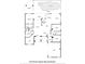 Detailed floor plan of home layout, including room dimensions and layout, great for visualizing the space at 624 Planters Manor Way, Bradenton, FL 34212
