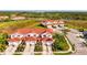 Aerial view showcases a well-planned community with serene surroundings at 1156 Jonah Dr, North Port, FL 34289
