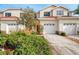 Inviting exterior featuring a well-manicured lawn and an attached one-car garage at 1156 Jonah Dr, North Port, FL 34289