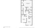 Upstairs floor plan showing the main bedroom, bathroom, closets, and other bedrooms at 1156 Jonah Dr, North Port, FL 34289