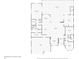 Detailed floor plan showcasing the layout of a home with labeled rooms, including the primary bedroom, kitchen, and living room at 19023 Midway Blvd, Port Charlotte, FL 33948