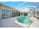 Enjoy this refreshing private pool with a screened enclosure, perfect for relaxation and entertainment at 19023 Midway Blvd, Port Charlotte, FL 33948