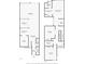 Detailed floorplan showcasing the layout of the home, including room dimensions at 25188 Marion Ave # 1033, Punta Gorda, FL 33950