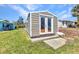 A well-maintained outbuilding on a lush green lawn at 312 Darst Ave, Punta Gorda, FL 33950