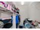 Walk-in closet with wire shelving at 5733 White Jasmine Way, North Port, FL 34287