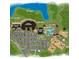 Community map highlighting numerous resort-style amenities including a golf course, pool, tennis courts, and clubhouse at 17420 Jadestone Ct, Venice, FL 34293