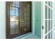 The beautiful front door is the first impression of this wonderful home at 2241 Boxwood St, North Port, FL 34289