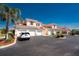 Townhomes with light exteriors, red tile roofs, garages and a GMC at 240 West End Dr # 622, Punta Gorda, FL 33950