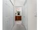 Hallway entrance leading to a bathroom at 240 West End Dr # 622, Punta Gorda, FL 33950