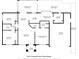 Detailed floor plan showcases layout, room dimensions, and spatial relationships of this home at 25313 Durango Ct, Punta Gorda, FL 33955