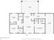 Detailed floor plan showcasing the layout with lanai, bedrooms, closets, kitchen, and living spaces at 2679 Pascal Ave, North Port, FL 34286