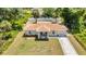 Inviting single-story home with a beautifully maintained front yard and charming curb appeal, creating a warm and welcoming atmosphere at 2679 Pascal Ave, North Port, FL 34286