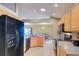 A well-equipped kitchen featuring granite countertops and stainless steel appliances at 2699 Suncoast Lakes Blvd, Punta Gorda, FL 33980