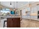 Spacious kitchen with granite countertops, stainless steel appliances, and an open layout for entertaining at 2850 Magdalina Dr, Punta Gorda, FL 33950