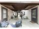 Ground floor entry to condo shows small garden area and stairs to upper floor decks at 4022 Beaver Ln # 500C, Port Charlotte, FL 33952