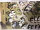 Aerial view of the property and neighborhood at 5048 Palena Blvd, North Port, FL 34287