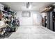 Well-organized garage with storage solutions and space for projects and parking at 5309 Shell Mound Cir, Punta Gorda, FL 33982