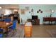 Open living space with kitchen, dining, and living areas offering modern appliances and comfortable furniture at 6249 Drucker Cir, Port Charlotte, FL 33981