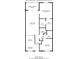 Detailed floor plan showcasing the layout, dimensions, and room arrangements of the property at 7196 N Plum Tree # 323, Punta Gorda, FL 33955
