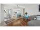 Inviting condo interior with a view of kitchen and the front door at 1080 Bal Harbor Blvd # 10C, Punta Gorda, FL 33950