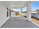 Open-air patio overlooking the canal, enhancing outdoor living space at 12387 Minot Ave, Port Charlotte, FL 33981