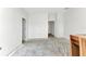 View of unfinished interior space featuring open doorway at 12387 Minot Ave, Port Charlotte, FL 33981