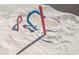 Horseshoe equipment on a sand lot for fun outdoor activities at 1352 Raspberry Dr, North Port, FL 34289