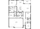 Detailed floor plan showcasing layout with bedrooms, bathrooms, kitchen, garage, great room and lanai at 1490 Mableton Dr, Port Charlotte, FL 33953