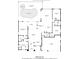 Detailed floor plan showcasing the layout of the house, including the primary bedroom and kitchen at 15618 Aqua Cir, Port Charlotte, FL 33981