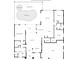 Floor plan showcasing the layout of the house, including the primary bedroom and kitchen at 15618 Aqua Cir, Port Charlotte, FL 33981