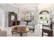 Inviting living space with bar, wine storage, dining table, and plenty of room to entertain at 15618 Aqua Cir, Port Charlotte, FL 33981