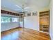 Bedroom showcasing built-in storage and bright, natural light at 19505 Quesada Ave # Ee202, Port Charlotte, FL 33948