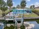 Gorgeous waterfront home with pool, boat dock, and lift providing direct access to the open waters at 1960 W Marion Ave, Punta Gorda, FL 33950