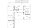 Simplified floor plan showing the arrangement of rooms including bedrooms, kitchen, living areas, and outdoor spaces at 1960 W Marion Ave, Punta Gorda, FL 33950