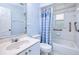 Bathroom with tub, shower, and grab bars at 23482 Moreland Ave, Port Charlotte, FL 33954
