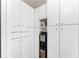 Pantry area with plenty of storage and appliance nook for a toaster and water dispenser at 3657 Aruba Ct, Punta Gorda, FL 33950