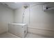 Storage room with a chest freezer and simple wall-mounted shelving at 3657 Aruba Ct, Punta Gorda, FL 33950